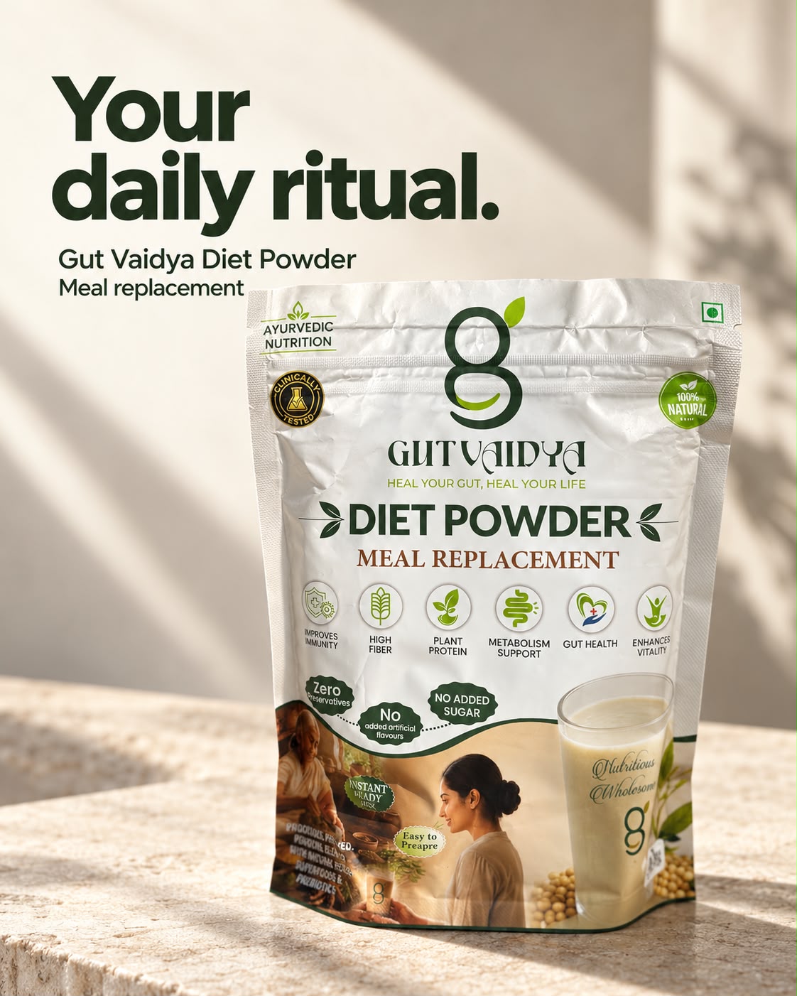 GutVaidya Diet Powder Pouch
