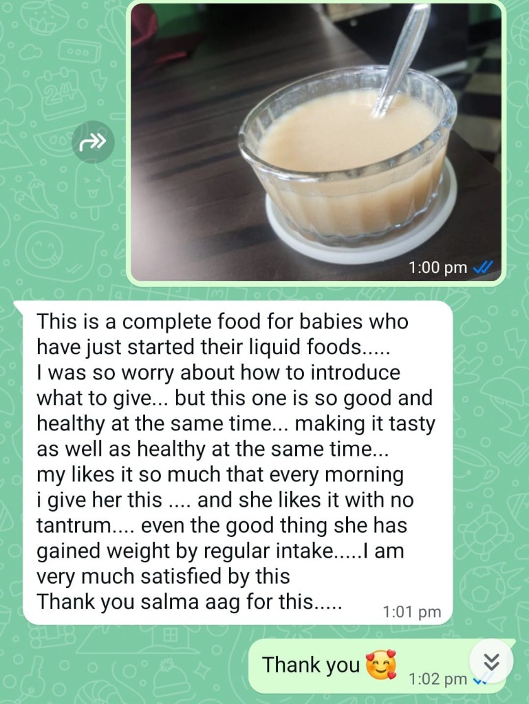Baby Weaning & Weight Gain